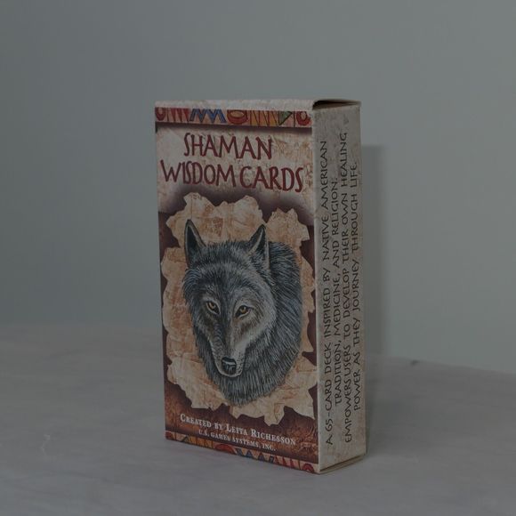 Shaman Wisdom Cards Tarot Oracle Divination Leita Richesson Mint Condition - Picture 2 of 5